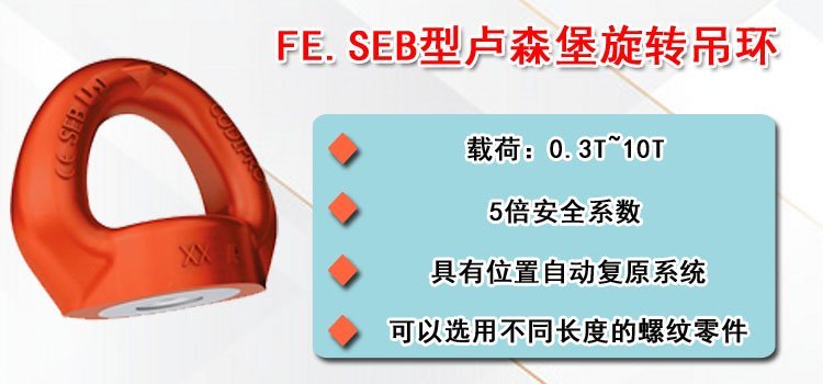 FE.SEB型盧森堡旋轉吊環介紹