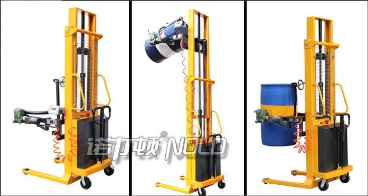 電動油桶翻轉機（2節門架）