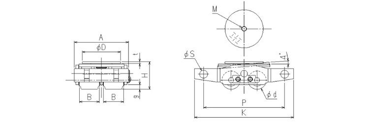 TIRROLLER WBS型搬運小坦克,WBS型搬運小坦克尺寸圖