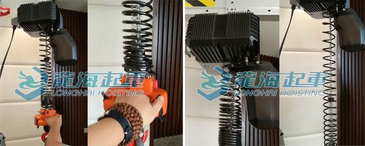 環鏈智能提升機,智能環鏈提升機實物圖