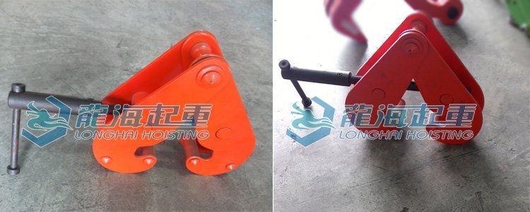 YCT型工字鋼夾鉗實物圖 YCT型工字鋼夾鉗實物圖